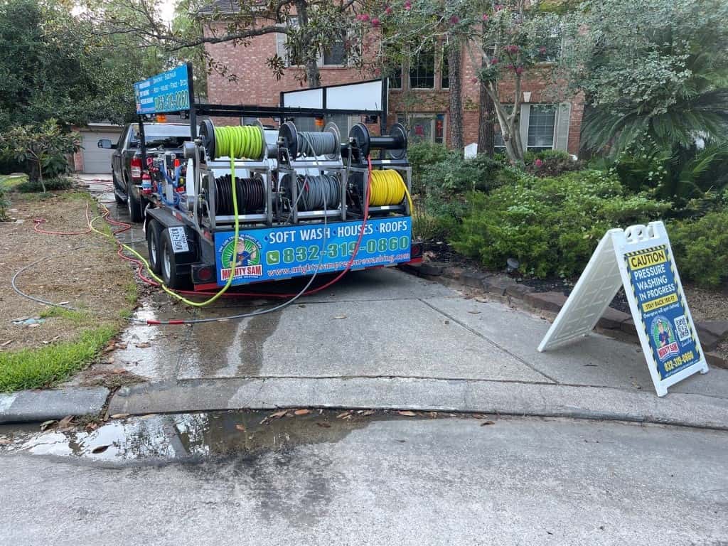 Mighty Sam Pressure Washing Team